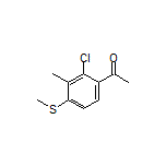 2’-Chloro-3’-methyl-4’-(methylthio)acetophenone