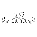 3-Oxo-3H-spiro[isobenzofuran-1,9’-xanthene]-3’,6’-diyl Bis(trifluoromethanesulfonate)