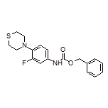 N-Cbz-3-fluoro-4-thiomorpholinoaniline