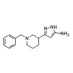 5-Amino-3-(1-benzyl-3-piperidyl)-1H-pyrazole