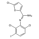 (E)-5-Chloro-N’-(2,6-Dichloro-3-Iodophenyl)Furan-2-Carboximidamide