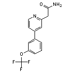 2-(4-(3-(trifluoromethoxy)phenyl)pyridin-2-yl)acetamide