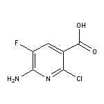 6-Amino-2-Chloro-5-Fluoronicotinic Acid