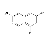 3-Amino-6-bromo-8-fluoroisoquinoline