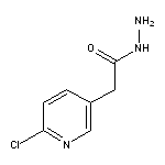 2-(6-chloropyridin-3-yl)acetohydrazide