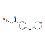 3-[4-(Morpholinomethyl)phenyl]-3-oxopropanenitrile