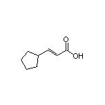 (E)-3-Cyclopentylacrylic Acid