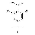 2-Bromo-6-Chloro-4-(Trifluoromethyl)Benzoic Acid