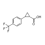 2-[4-(Trifluoromethyl)phenyl]cyclopropanecarboxylic Acid