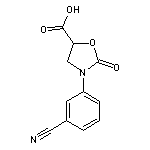 3-(3-Cyanophenyl)-2-Oxooxazolidine-5-Carboxylic Acid