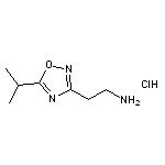 2-(5-Isopropyl-1,2,4-oxadiazol-3-yl)ethanamine Hydrochloride