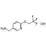 [6-(2,2,2-Trifluoroethoxy)Pyridin-3-Yl]Methanamine Hydrochloride