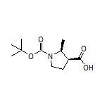 (2S,3S)-1-Boc-2-methylpyrrolidine-3-carboxylic Acid