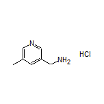 (5-Methyl-3-pyridyl)methanamine Hydrochloride