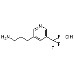 3-[5-(Trifluoromethyl)-3-pyridyl]-1-propanamine Hydrochloride