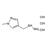 4-(Hydrazinylmethyl)-1-Methyl-1H-Pyrazole Trihydrochloride