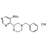 4-(4-Benzylmorpholin-2-Yl)Pyrimidin-5-Amine Hydrochloride