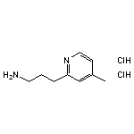 3-(4-Methyl-Pyridin-2-Yl)-Propylamine Dihydrochloride