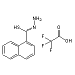 Naphthalene-1-Carbothiohydrazide 2,2,2-Trifluoroacetate