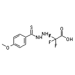 4-Methoxybenzothiohydrazide 2,2,2-Trifluoroacetate