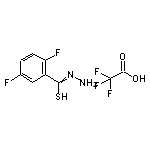 N-Amino-2,5-Difluorobenzene-1-Carbothioamide Trifluoroacetate