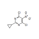 4,6-Dichloro-2-cyclopropyl-5-nitropyrimidine