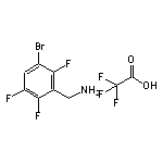 (3-Bromo-2,5,6-Trifluorophenyl)Methanamine 2,2,2-Trifluoroacetate