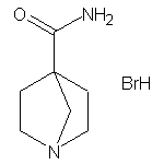 4-Carbamoyl-1-Azabicyclo[2.2.1]Heptan-1-Ium Bromide