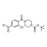 (2-Boc-4-nitrophenyl)(4-chloro-1-piperazinyl)methanone