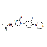 (S)-N-[[3-(3-Fluoro-4-thiomorpholinophenyl)-2-oxooxazolidin-5-yl]methyl]acetamide