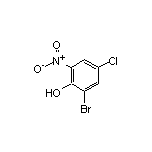 2-Bromo-4-chloro-6-nitrophenol