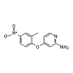 2-Amino-4-(2-methyl-4-nitrophenoxy)pyridine