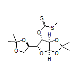 O-[(3aR,5R,6S,6aR)-5-[(R)-2,2-Dimethyl-1,3-dioxolan-4-yl]-2,2-dimethyltetrahydrofuro[2,3-d][1,3]dioxol-6-yl] S-Methyl Carbonodithioate