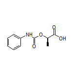 (R)-2-[(Phenylcarbamoyl)oxy]propanoic Acid