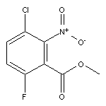 methyl 3-chloro-6-fluoro-2-nitrobenzoate