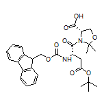 (S)-3-[(S)-2-(Fmoc-amino)-4-(tert-butoxy)-4-oxobutanoyl]-2,2-dimethyloxazolidine-4-carboxylic Acid
