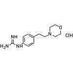 1-(4-(2-morpholinoethyl)phenyl)guanidine hydrochloride