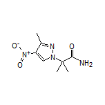 2-Methyl-2-(3-methyl-4-nitro-1-pyrazolyl)propanamide