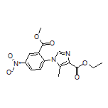 Ethyl 1-[2-(Methoxycarbonyl)-4-nitrophenyl]-5-methyl-1H-imidazole-4-carboxylate