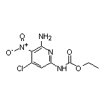 Ethyl (6-Amino-4-chloro-5-nitropyridin-2-yl)carbamate