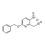 2-[6-(Benzyloxy)-3-nitro-2-pyridyl]acetonitrile