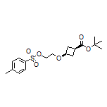 tert-Butyl cis-3-[2-(Tosyloxy)ethoxy]cyclobutanecarboxylate