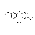 3-(4-Methoxyphenoxy)benzylamine hydrochloride