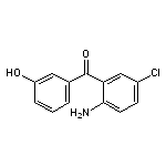 (2-amino-5-chlorophenyl)(3-hydroxyphenyl)methanone