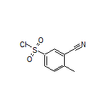 3-Cyano-4-methylbenzenesulfonyl Chloride