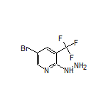 5-Bromo-2-hydrazinyl-3-(trifluoromethyl)pyridine