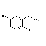 (5-bromo-2-chloropyridin-3-yl)methanamine hydrochloride