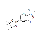 5-Fluoro-6-(methylsulfonyl)pyridine-3-boronic Acid Pinacol Ester