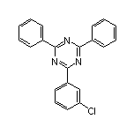 2-(3-Chlorophenyl)-4,6-diphenyl-1,3,5-triazine