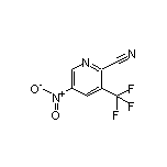 5-Nitro-3-(trifluoromethyl)pyridine-2-carbonitrile